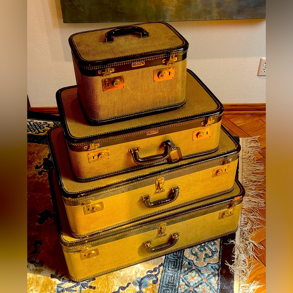 Amelia Earhart Vintage Luggage ~ slightly worn